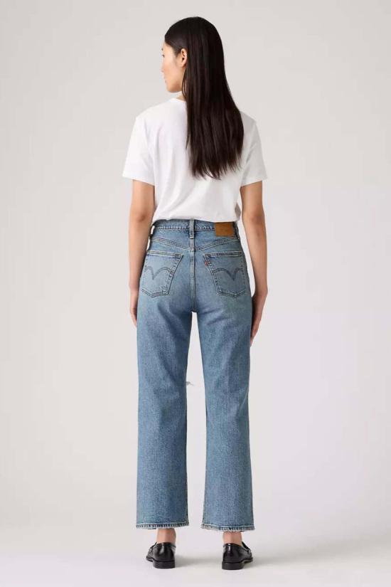  리바이스 데님 팬츠 리브케이지 스트레이트 앵클 진 퀸 마더 - LEVI'S