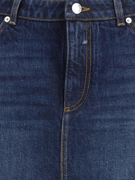 25FW 돌체앤가바나 데님 스커트 F4C2TDG8NQ1 S9001 BLUE - DOLCE & GABBANA