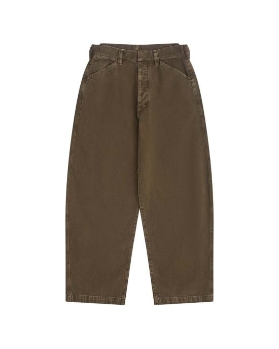  르메르 스트레이트 팬츠 맥시 워크웨어  모스 그린