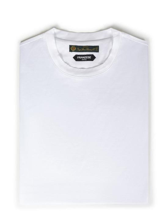 25FW 프랜지스 콜렉션 반팔 티셔츠 FRATH09BIANCO WHITE - FRANZESE COLLECTION