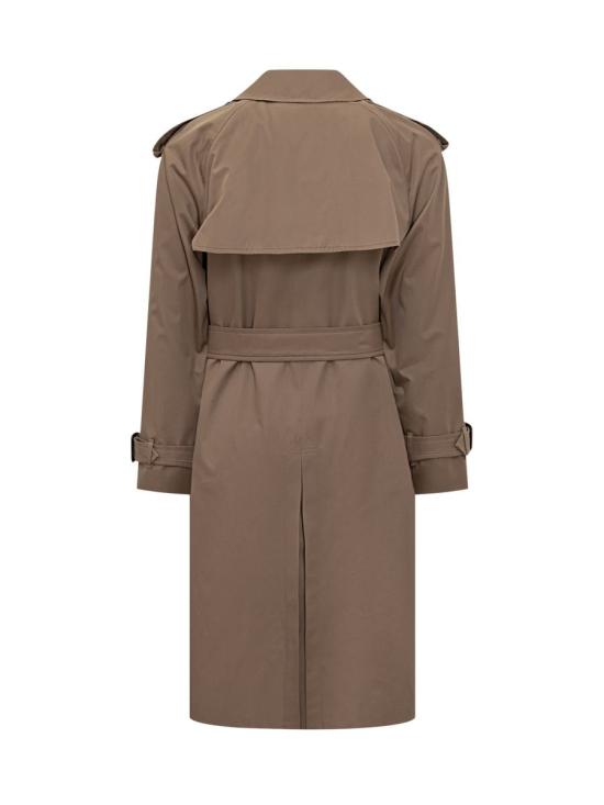 25FW 버버리 롱 개버딘 체스트우드 트렌치코트  8113612 A3324 BROWN - BURBERRY