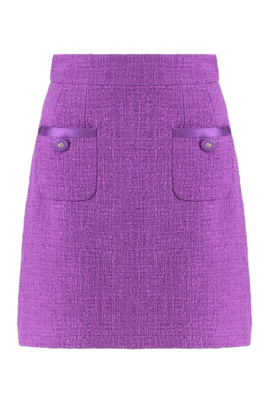 25FW 돌체앤가바나 미디 스커트 F4C0VTFMTAC F0571 PURPLE