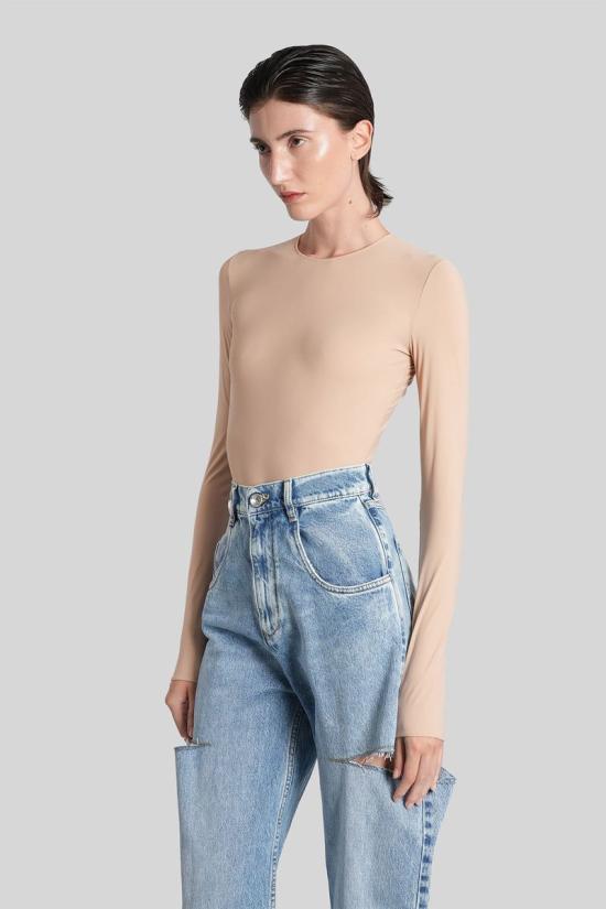 25FW 마르지엘라 반팔 티셔츠 422600 S51NA0056S20518 Beige - MAISON MARGIELA