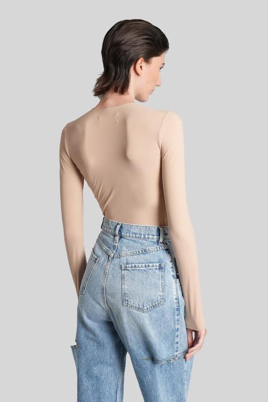 25FW 마르지엘라 반팔 티셔츠 422600 S51NA0056S20518 Beige - MAISON MARGIELA