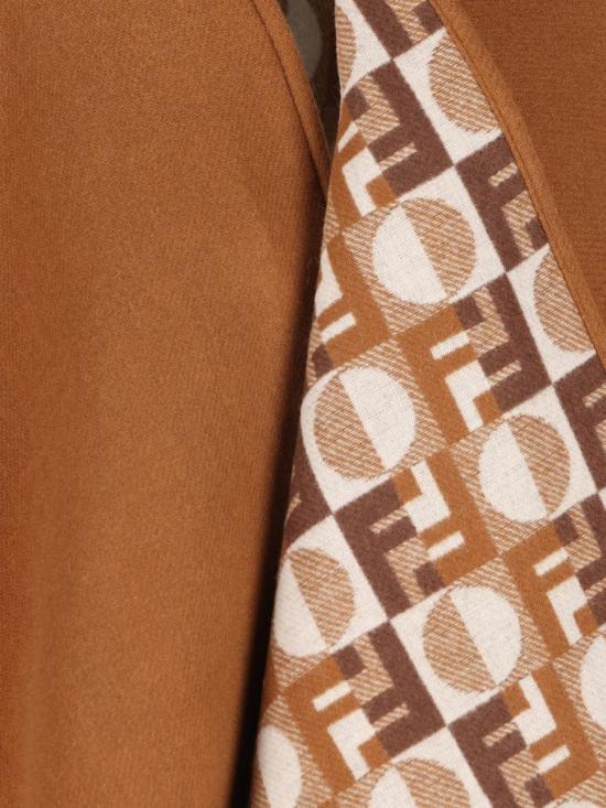 25FW 펜디 케이프 FXX808AYKTF0X2L AI25 CAMEL MULTICOLOR - FENDI
