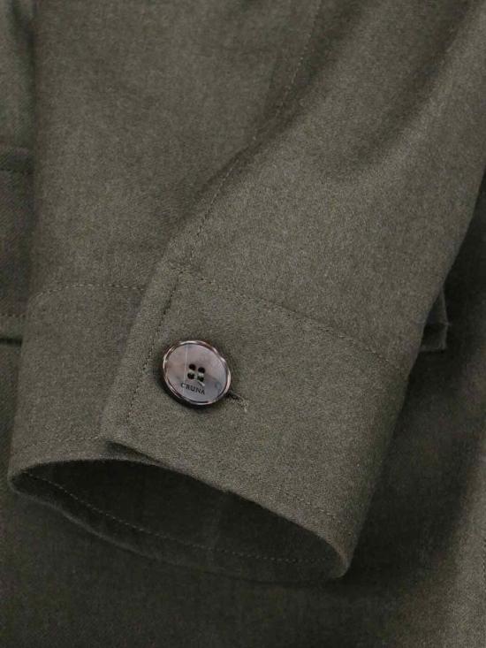 25FW 크루나 긴팔 셔츠 S M03 BRUGES695 GREEN - CRUNA