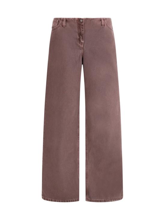 25FW 마그다뷰트림 데님 팬츠 305725 BROWN