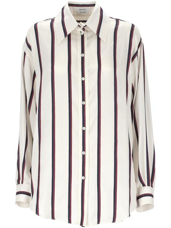 25SS 알렉산더 맥퀸 셔츠 819450QBAC99194 IVROY