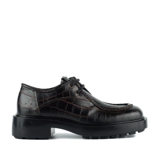 25FW 코펜하겐 드레스 슈즈 CPH446 CROCO MARRONE BROWN