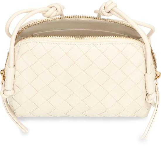  보테가베네타 인트레치아토 콘서트 파우치 794258VCPP1 9197 WHITE - BOTTEGA VENETA