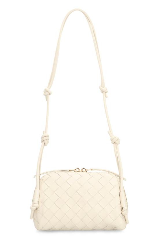  보테가베네타 인트레치아토 콘서트 파우치 794258VCPP1 9197 WHITE - BOTTEGA VENETA