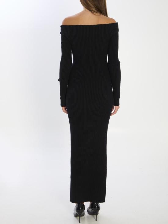 25FW 막스마라 롱 원피스 30789529 2521326203600 12193 007 Black - MAX MARA