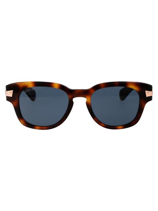 25FW 구찌 안경 GG1518S 002 SUNGLASSES 002 HAVANA HAVANA BLUE