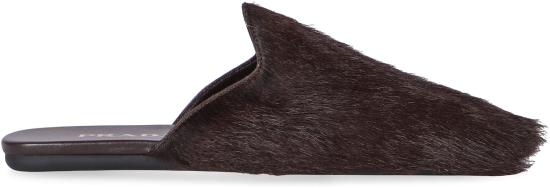 25FW 프라다 뮬/슬리퍼 1S008OFDD052HIO F0324 BROWN - PRADA