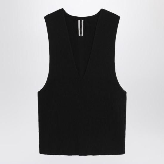 25FW 릭 오웬스 스웨터 RR02E1683KWVH R RICKO 09 Black