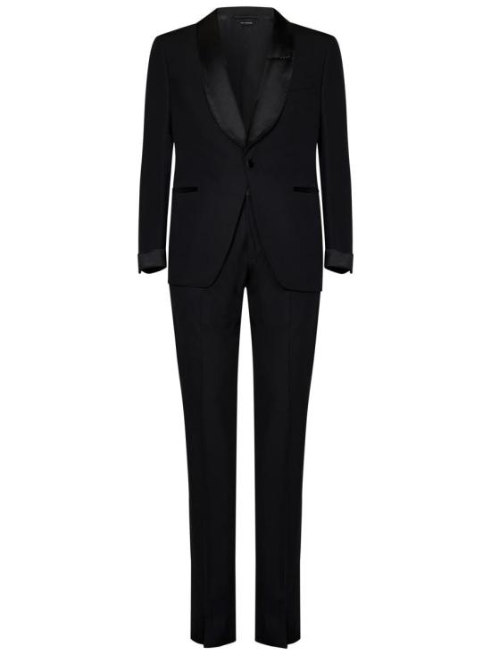 25FW 톰포드 수트 세트 2EAHQ1WOS02LB999 Black