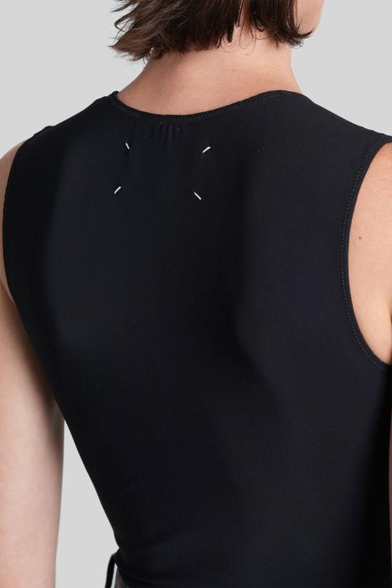 25FW 마르지엘라 민소매 티셔츠 424839 S51NA0065S20518 Black - MAISON MARGIELA