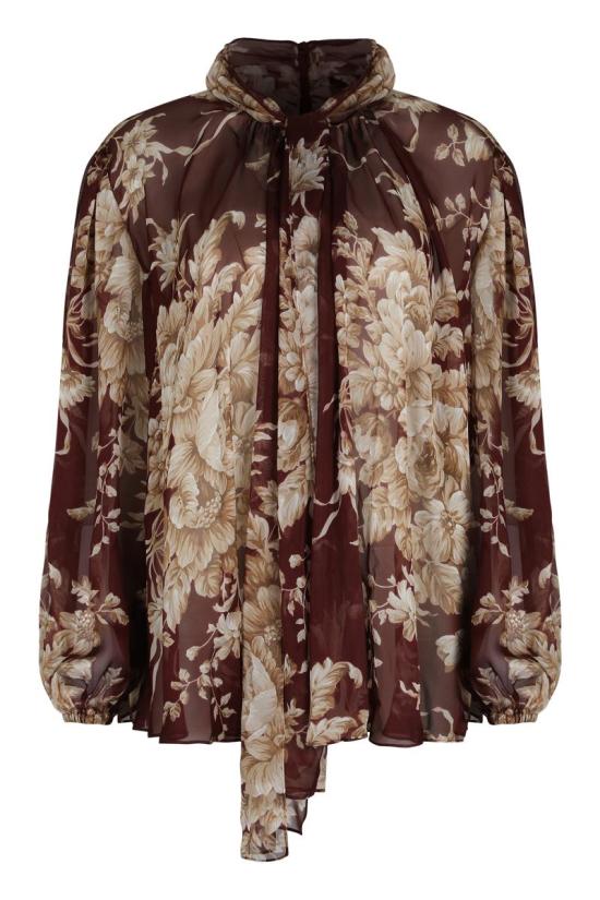 25FW 돌체앤가바나 블라우스 F5R62TIS1ZO HR4OX Red