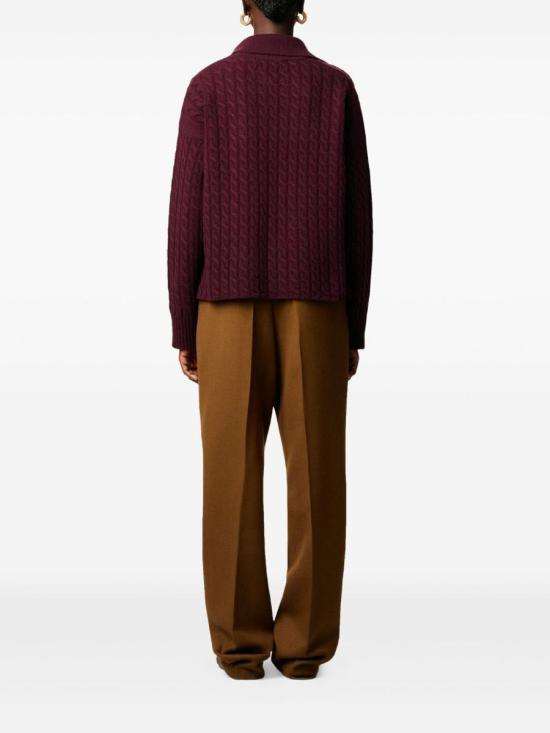 25FW 아미 집업 니트 H25UPL403KN0104692H25 CERISE - AMI