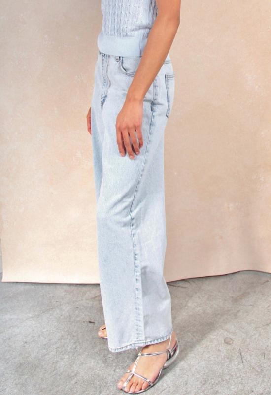  더 엔케이씨 스토어 데님 팬츠 Nkc 스토어 제니  라이트 워시 - The NKC Store