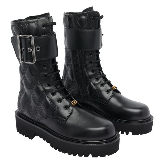 25FW 발렌티노 가라바니 부츠 S0MQ0FGZ 0NO Black - VALENTINO GARAVANI