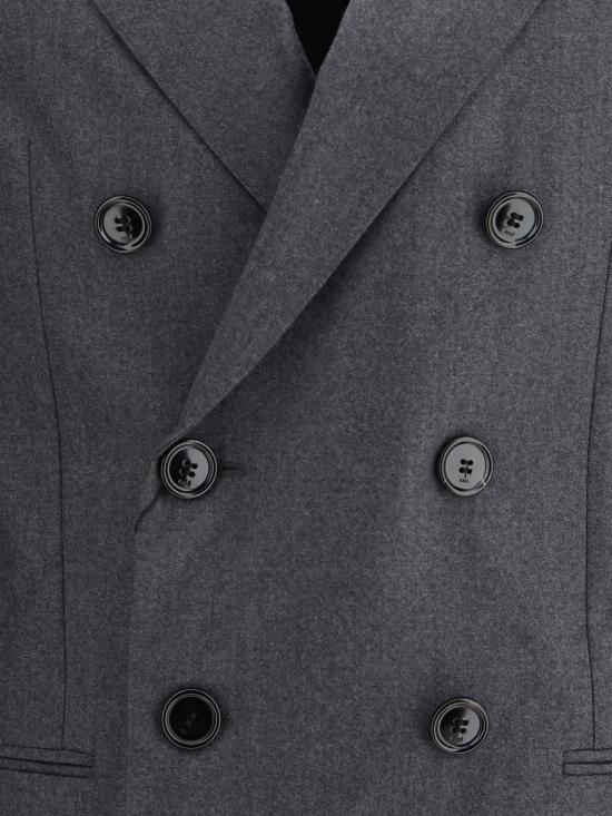 25FW 아미 수트 자켓 HBV006WV0023 020 GREY - AMI