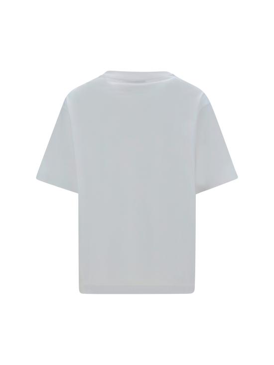 26SS 구찌 프린트 디테일 코튼 저지 티셔츠 784361XJGKB 9074 WHITE - GUCCI