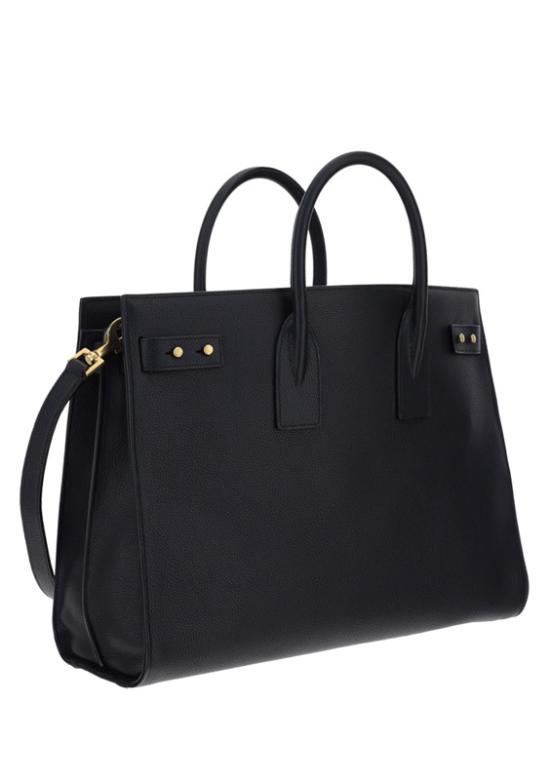 25FW 생로랑 토트백 631526DTI0W 1000 BLACK - SAINT LAURENT