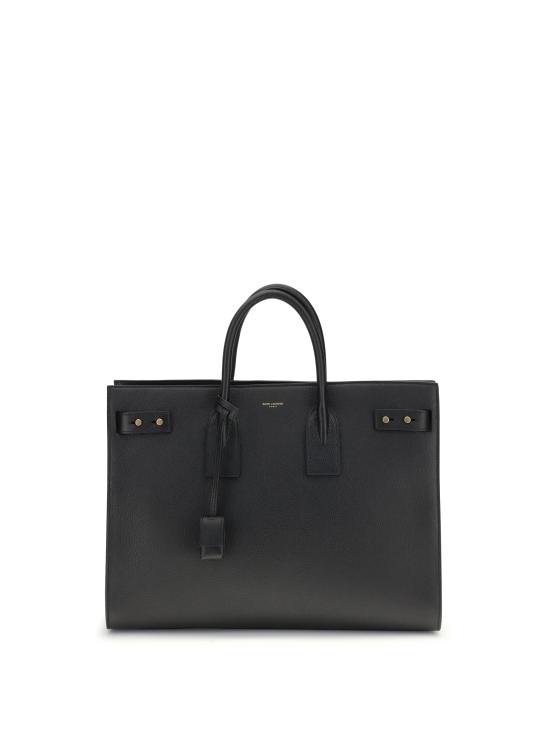 25FW 생로랑 토트백 631526DTI0W 1000 BLACK - SAINT LAURENT