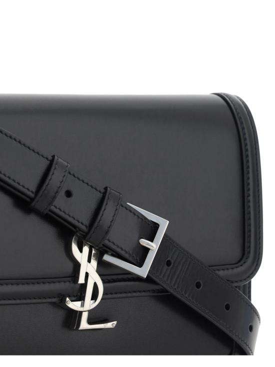 25FW 생로랑 크로스백 7110390SX0E 1000 BLACK - SAINT LAURENT