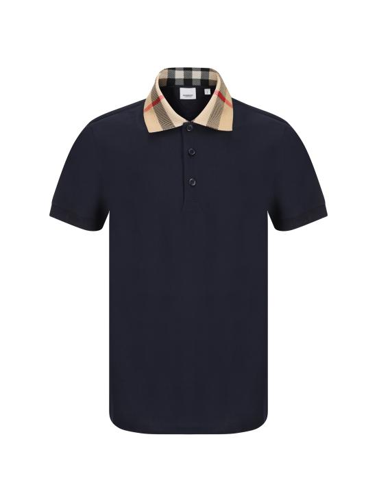 26SS 버버리 코튼 폴로 셔츠 8072661 B3590 BLUE