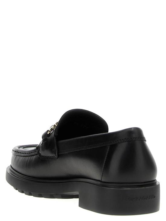 25FW 살바토레 페라가모 로퍼 768108002 Black - SALVATORE FERRAGAMO