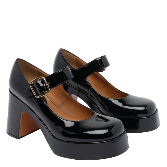 25FW 스텔라 맥카트니 힐/펌프스 810590 AP0AP01000 Black - STELLA MCCARTNEY