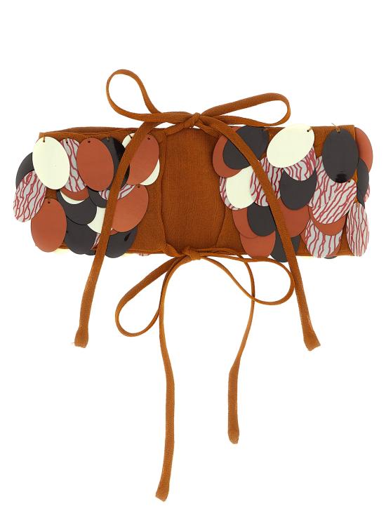 25FW 드리스 반 노튼 목걸이/팬던트 2520106032317701 Brown - DRIES VAN NOTEN