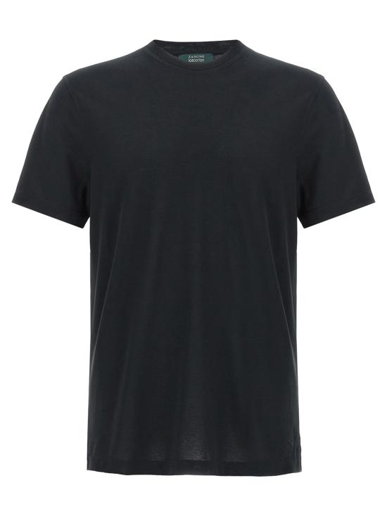 26SS 자노네 반팔 티셔츠 815194ZG380Z0015 Black