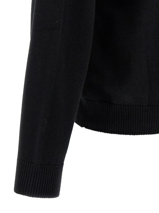 25FW 겐조 가디건 FF65CA7503LI99J Black - KENZO