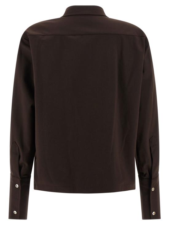 25FW 더 레이티스트 블라우스 TLW04006W0206NOSPT0215 Brown - THE LATEST