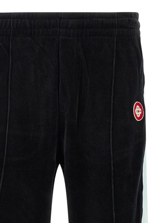 25FW 카사블랑카 스트레이트 팬츠 MPF25JTR28101BLACK Black - CASABLANCA