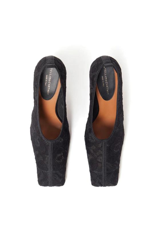 25FW 스텔라 맥카트니 힐/펌프스 810585E002551000 Black - STELLA MCCARTNEY