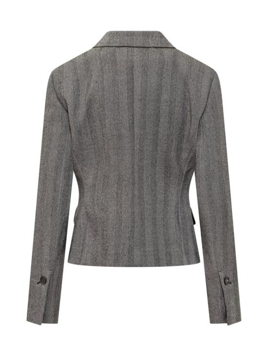 25FW 살바토레 페라가모 자켓 13H682788119 602 GREY - SALVATORE FERRAGAMO