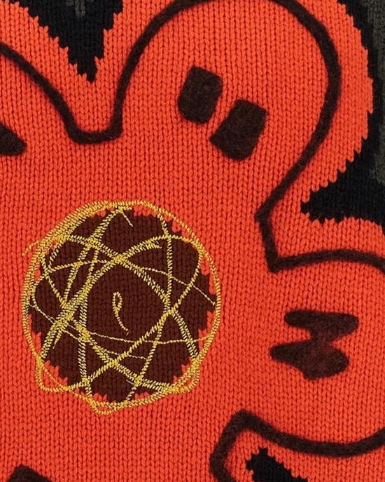 25FW 겐조 스웨터 FF65PU7413CK50 BROWN - KENZO