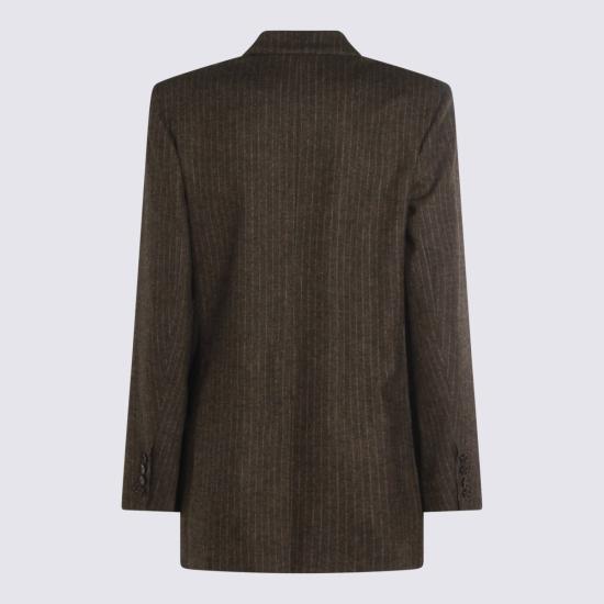 25FW 이자벨마랑 자켓 25AVE0538FCC3F01I50DZ DARK BRONZE - ISABEL MARANT