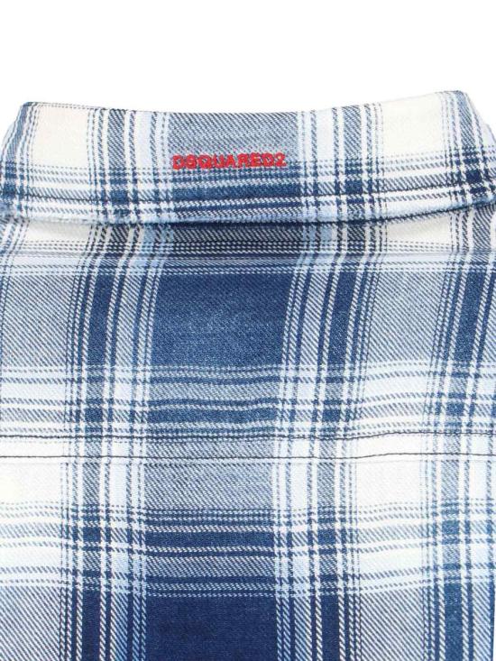 25FW 디스퀘어드2 긴팔 셔츠 S74DM0957 D35206001F BLUE - DSQUARED2