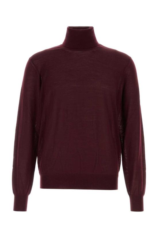 25FW 생로랑 울 터틀넥 스웨터  821739Y76GM 6040 PURPLE