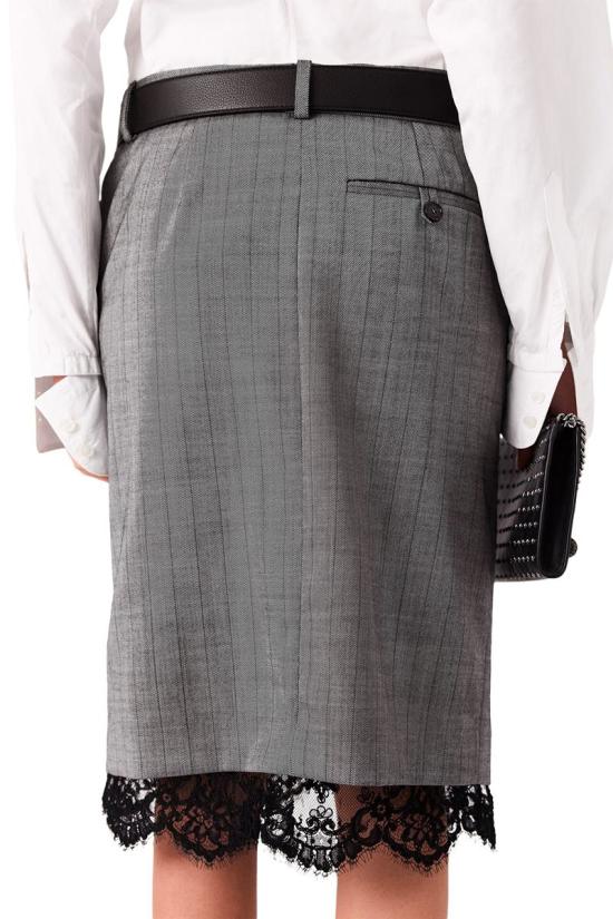 25FW 스텔라 맥카트니 스커트 6301563GR6501202 GREY - STELLA MCCARTNEY