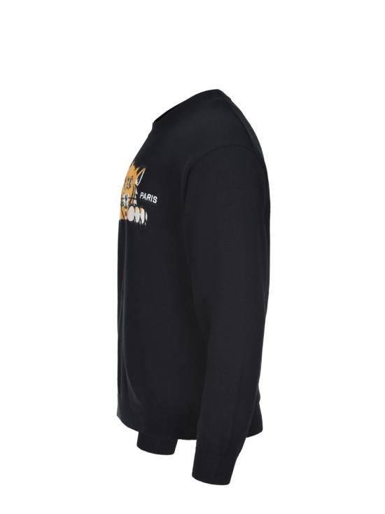 25FW 겐조 스웨터 FF65PU7503LI99J Black - KENZO