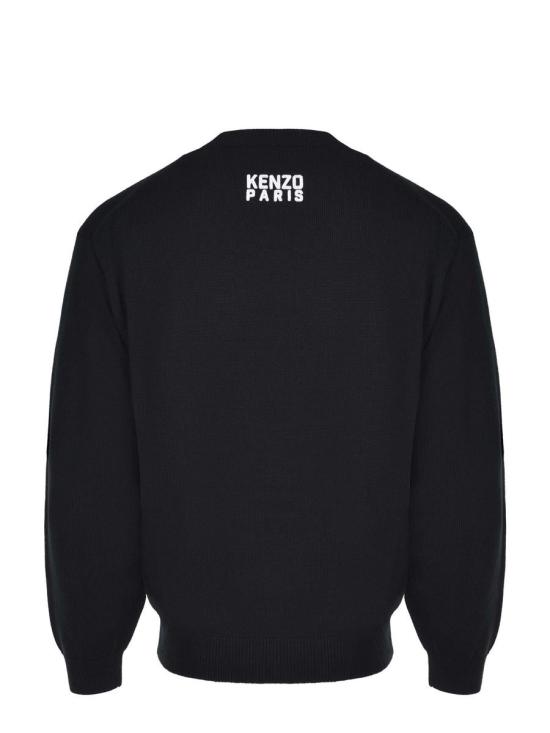 25FW 겐조 스웨터 FF65PU7503LI99J Black - KENZO