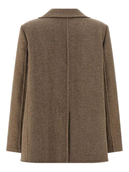 25FW 토리버치 코트 176371096 Beige - TORY BURCH