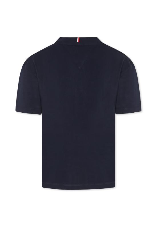 25FW [키즈] 타미힐피거 티셔츠 25S THKB0KB09646J KB0KB09646 C1G BLUE - TOMMY HILFIGER