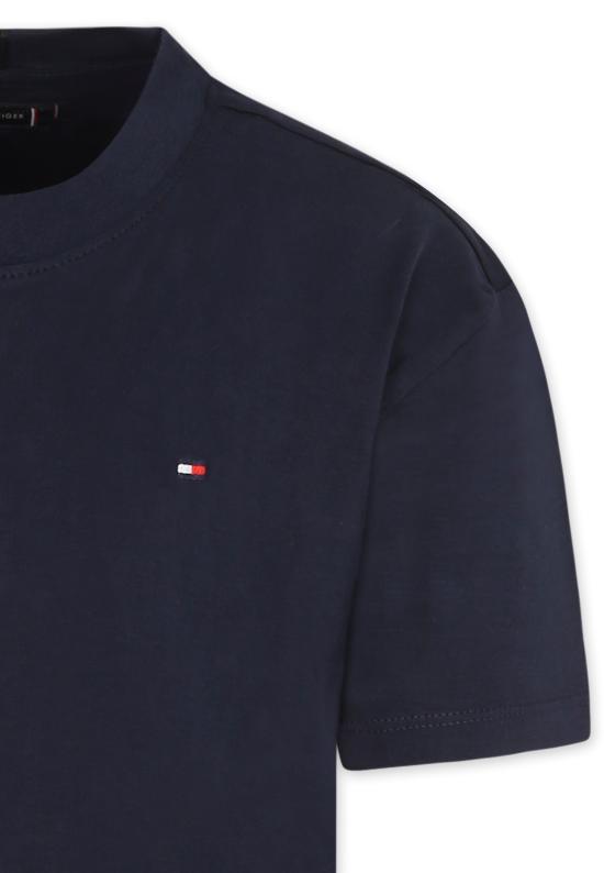 25FW [키즈] 타미힐피거 티셔츠 25S THKB0KB09646J KB0KB09646 C1G BLUE - TOMMY HILFIGER